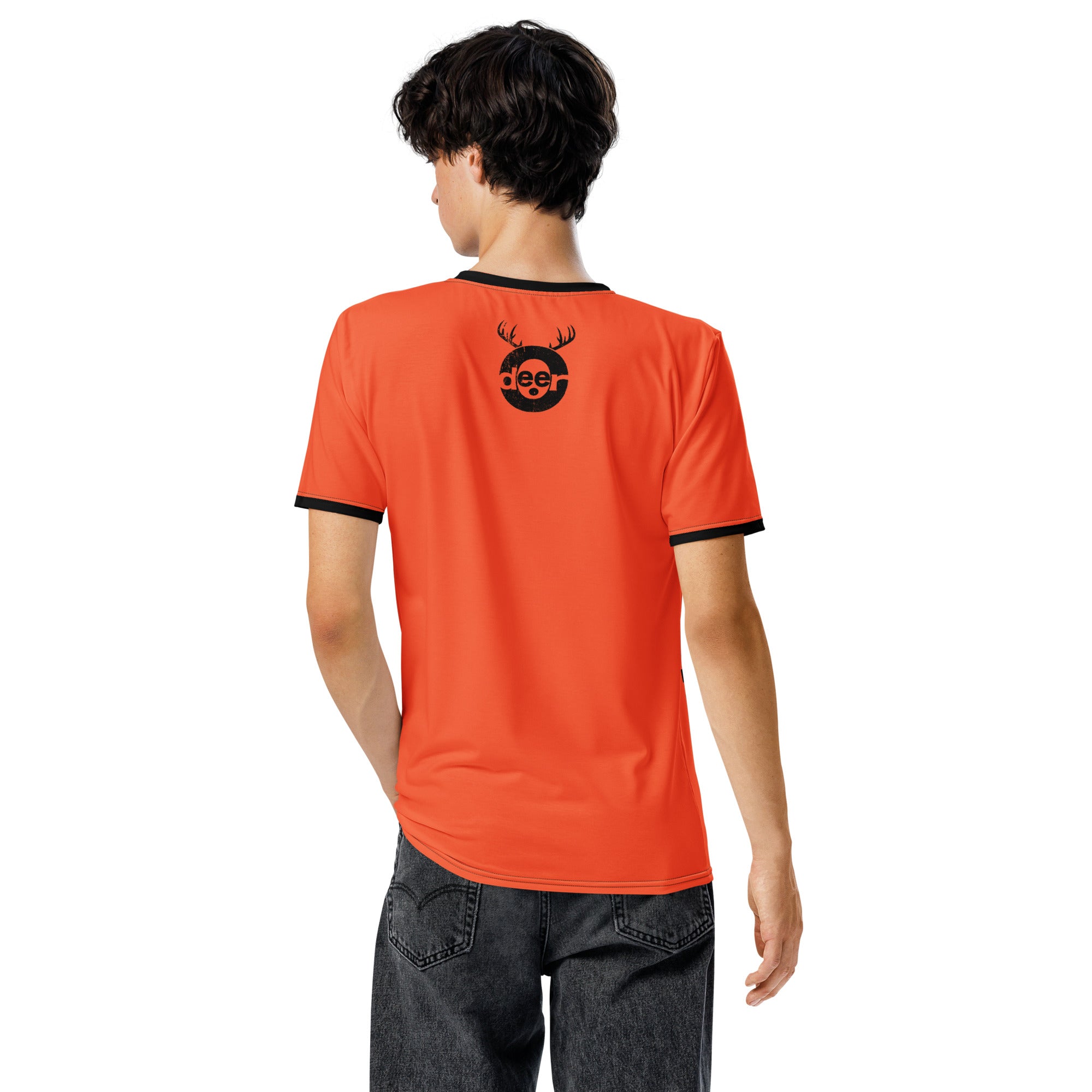Lass dir vom Leben nicht die Freude am Tanzen nehmen (Orange) Men's t-shirt Secondary image