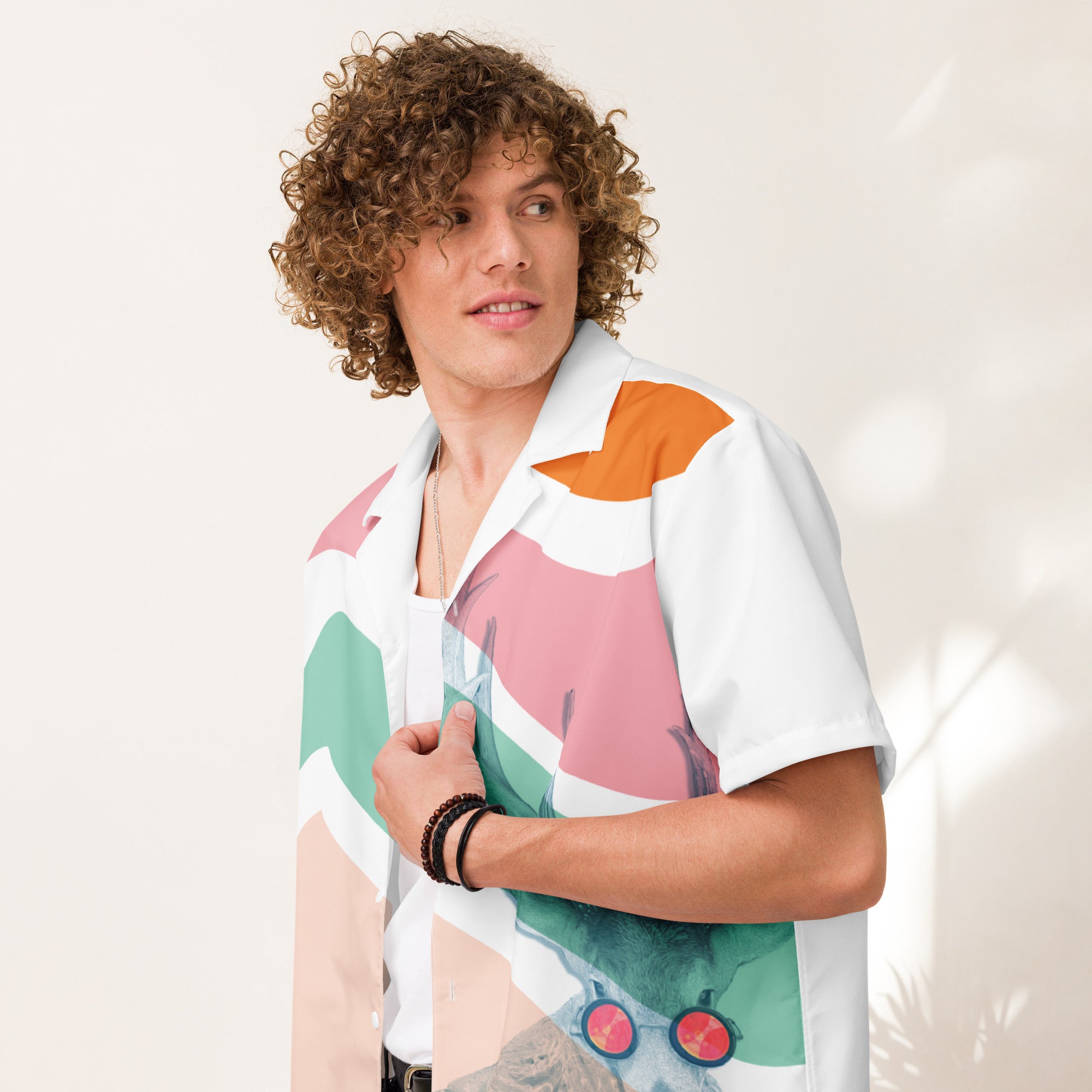 Disco Deer Summer Shirt Secondary image