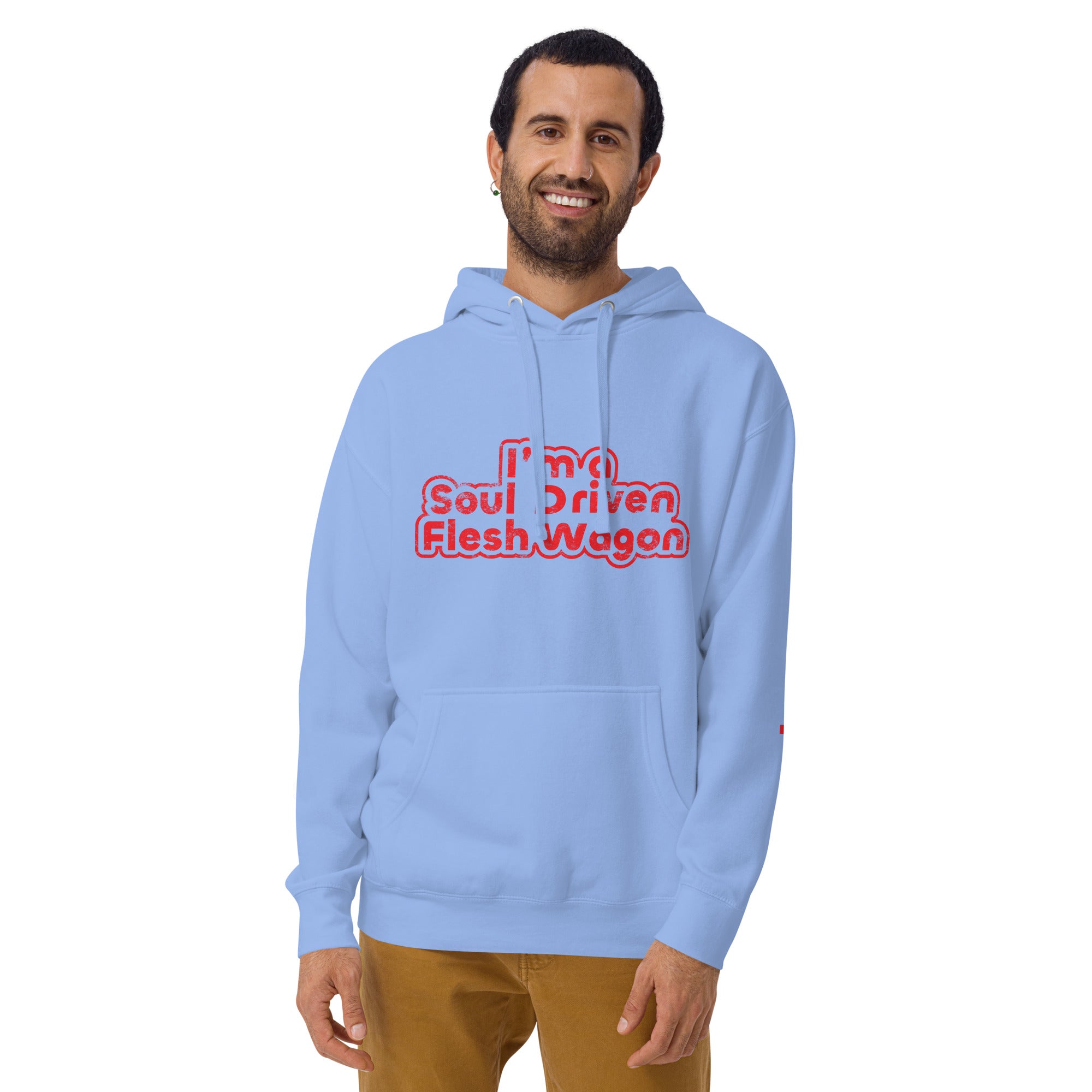Soulful Flesh Wagon printed on Unisex Hoodie Secondary image